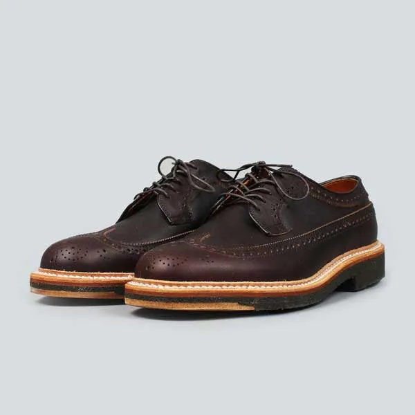 Alden - Longwing Blucher - Brown Kudo