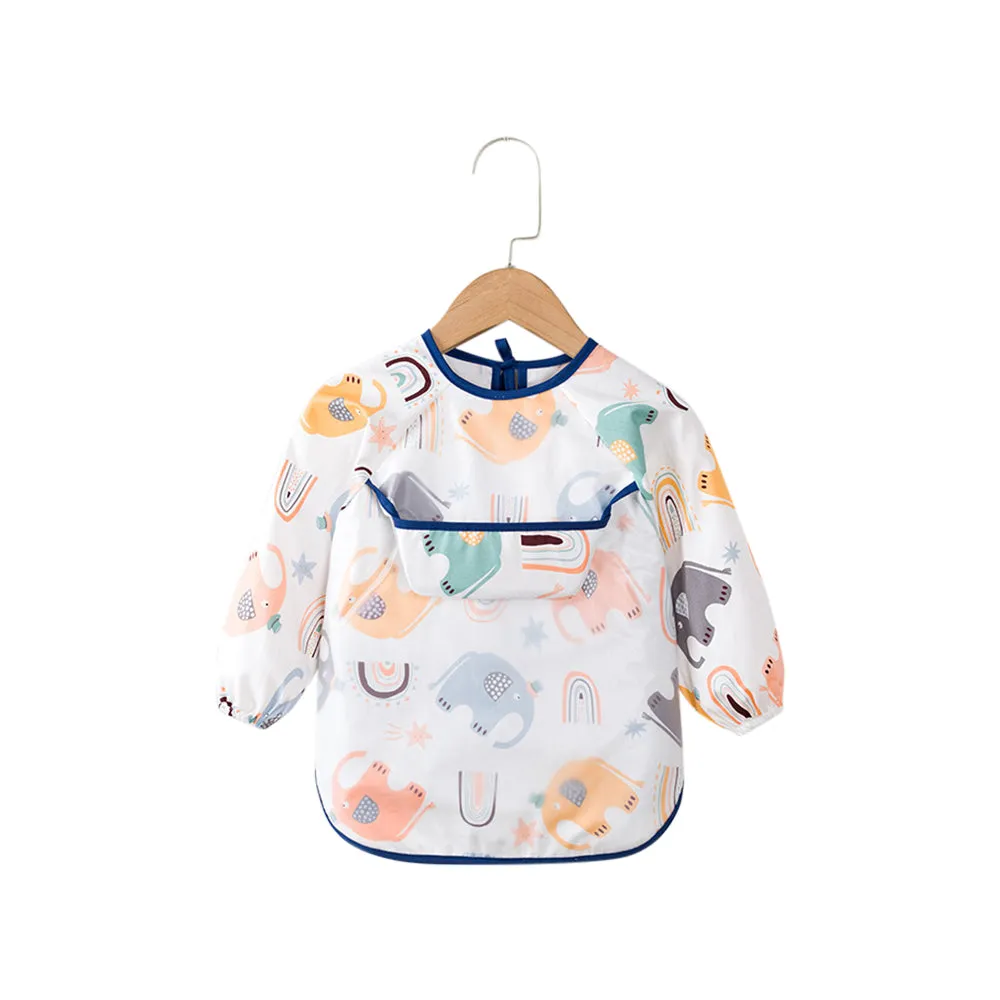 Baby Long Sleeve Apron Smock Bib Sweet Dreams