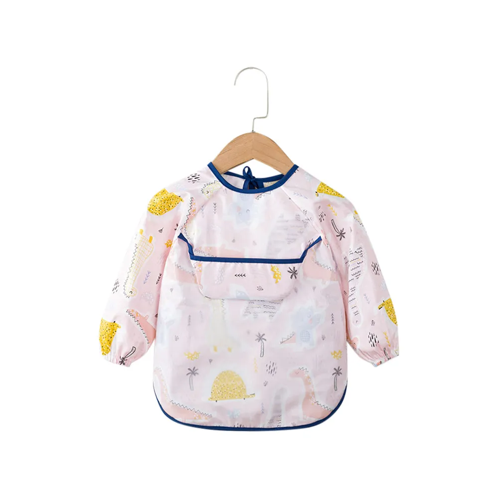 Baby Long Sleeve Apron Smock Bib Sweet Dreams