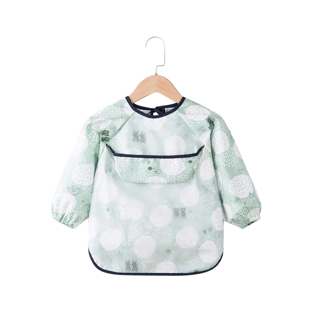 Baby Long Sleeve Apron Smock Bib Sweet Dreams