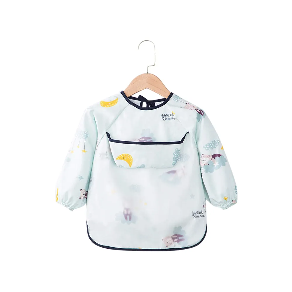 Baby Long Sleeve Apron Smock Bib Sweet Dreams