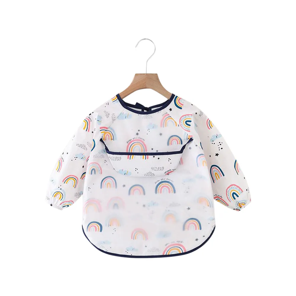 Baby Long Sleeve Apron Smock Bib Sweet Dreams