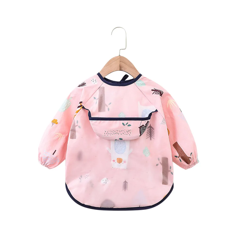 Baby Long Sleeve Apron Smock Bib Sweet Dreams