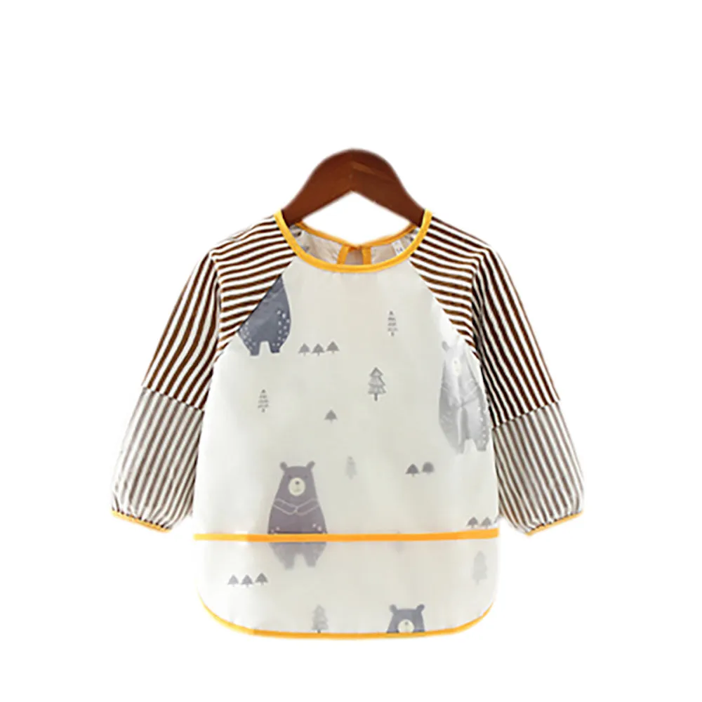 Baby Long Sleeve Apron Smock Bib Sweet Dreams