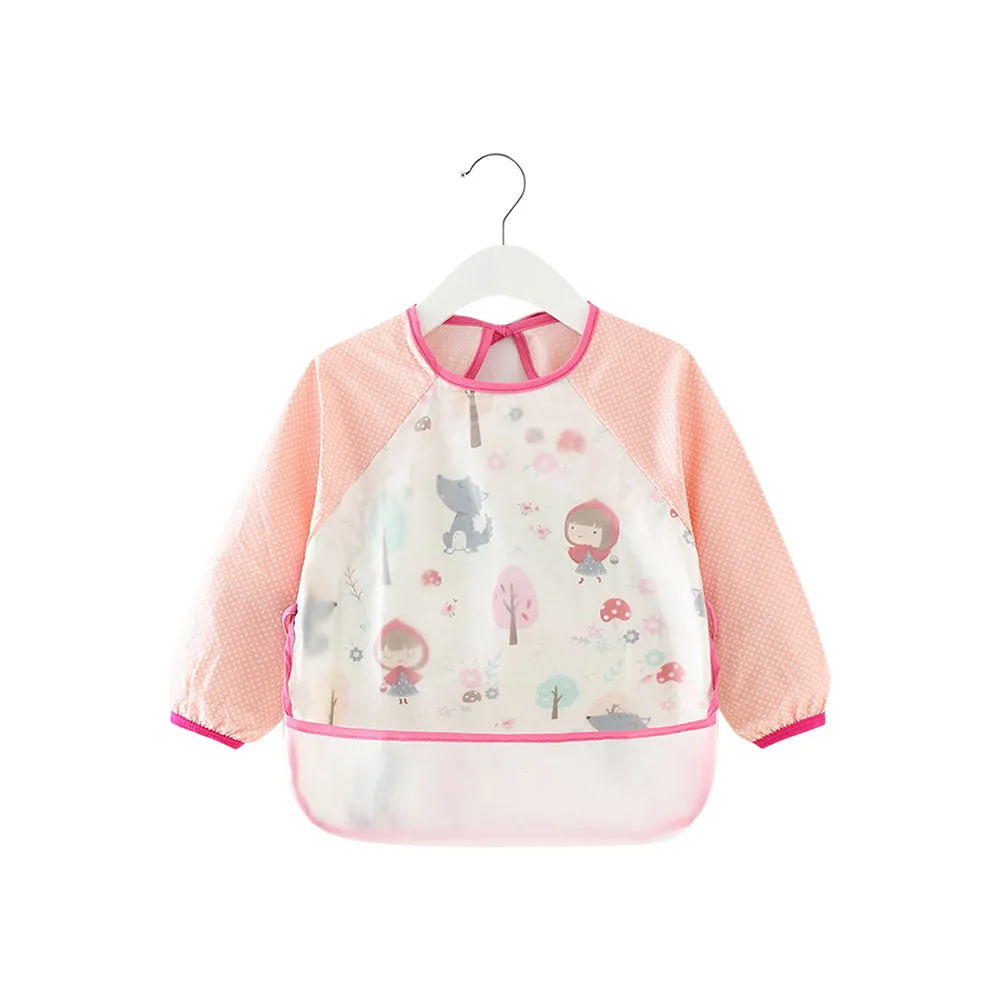 Baby Long Sleeve Apron Smock Bib Sweet Dreams