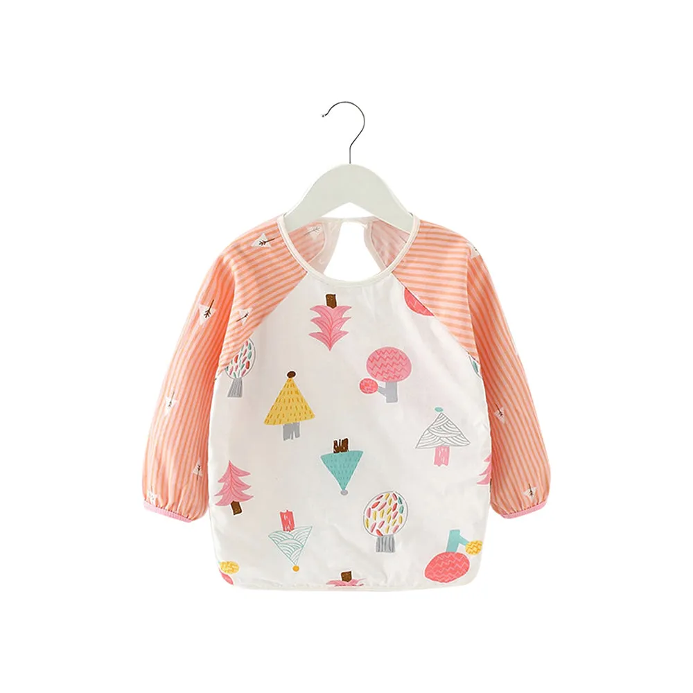 Baby Long Sleeve Apron Smock Bib Sweet Dreams