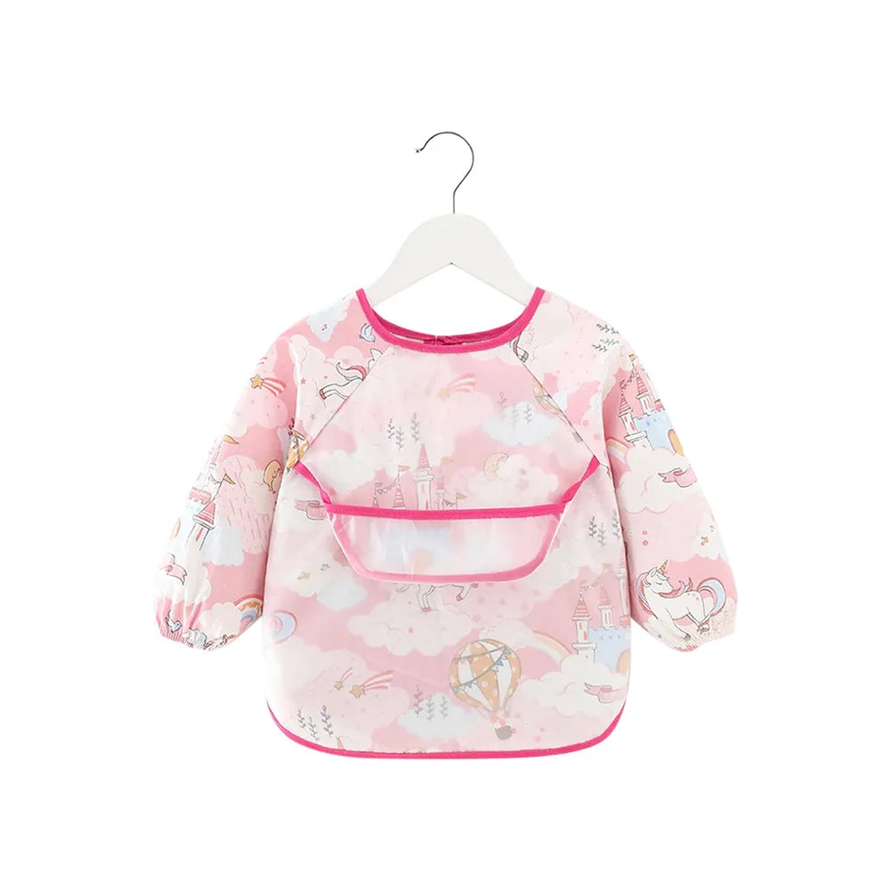 Baby Long Sleeve Apron Smock Bib Sweet Dreams