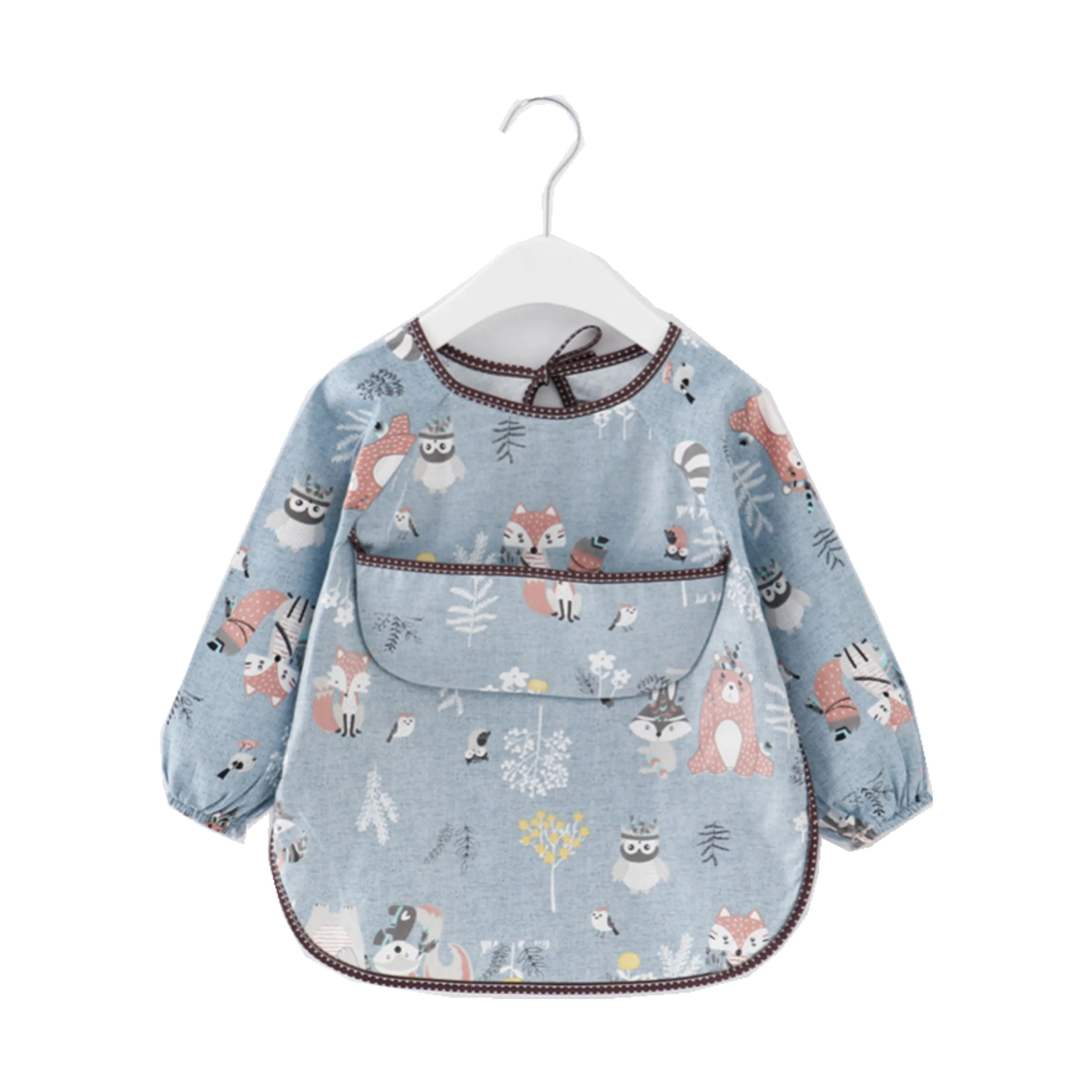 Baby Long Sleeve Apron Smock Bib Sweet Dreams