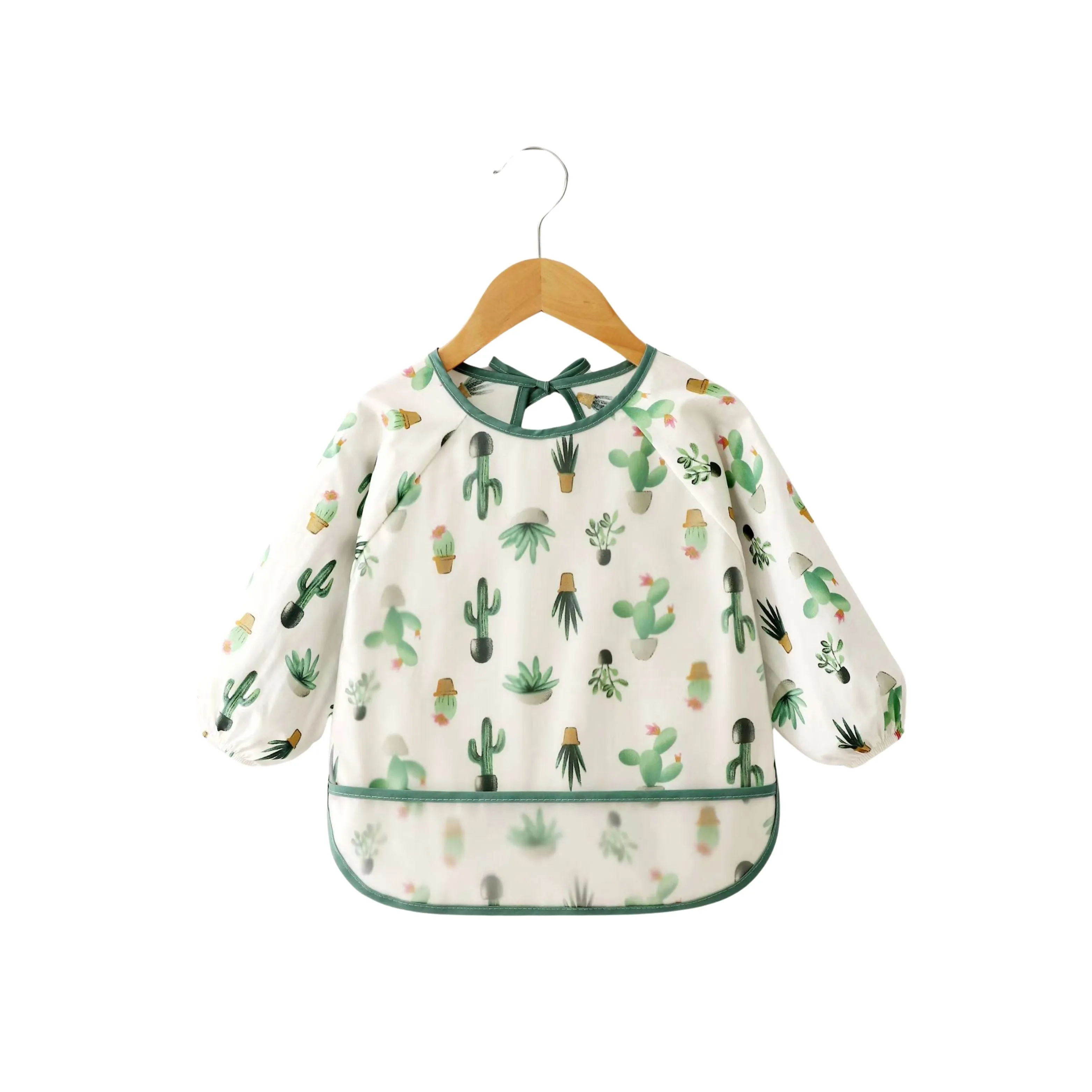 Baby Long Sleeve Apron Smock Bib Woodland Creatures