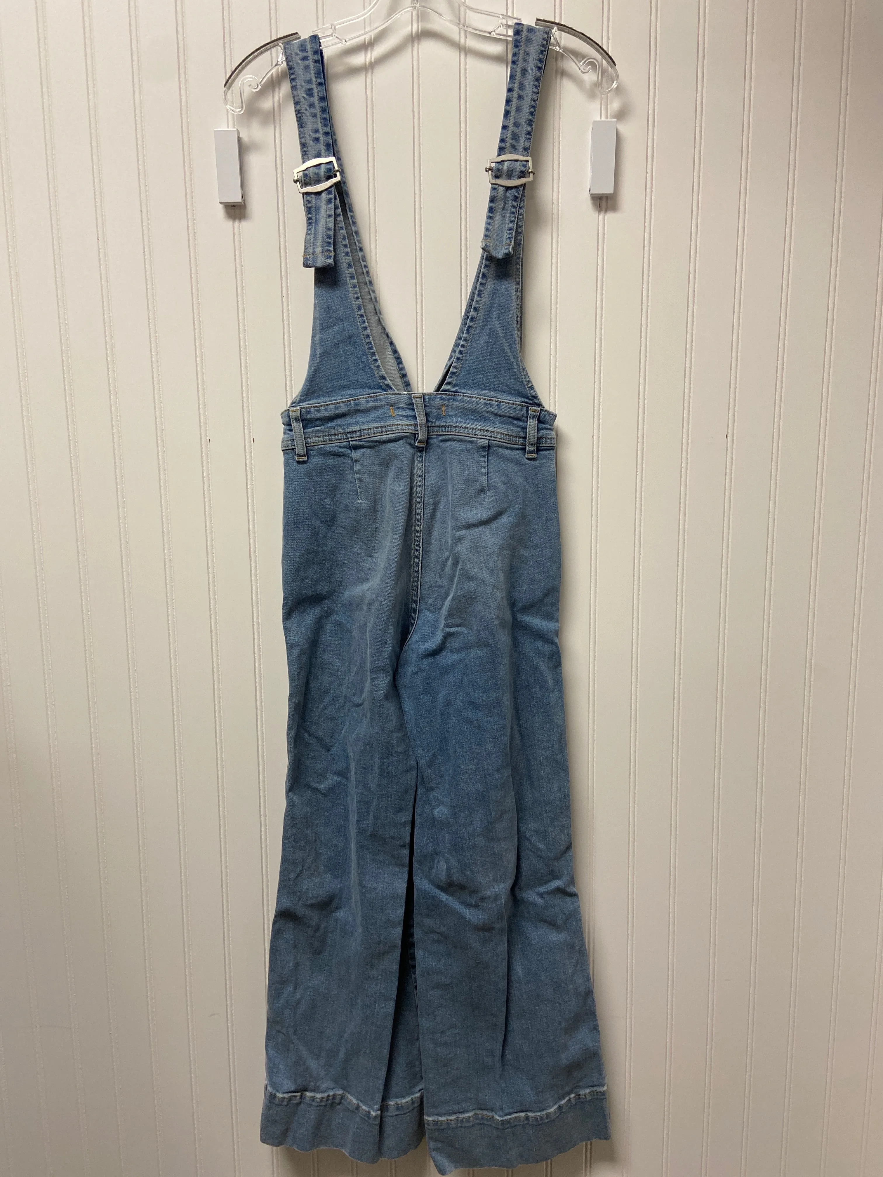 Blue Denim Overalls Free People, Size Xs