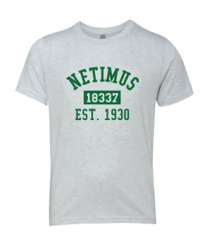 Camp Netimus Zip Code Tee