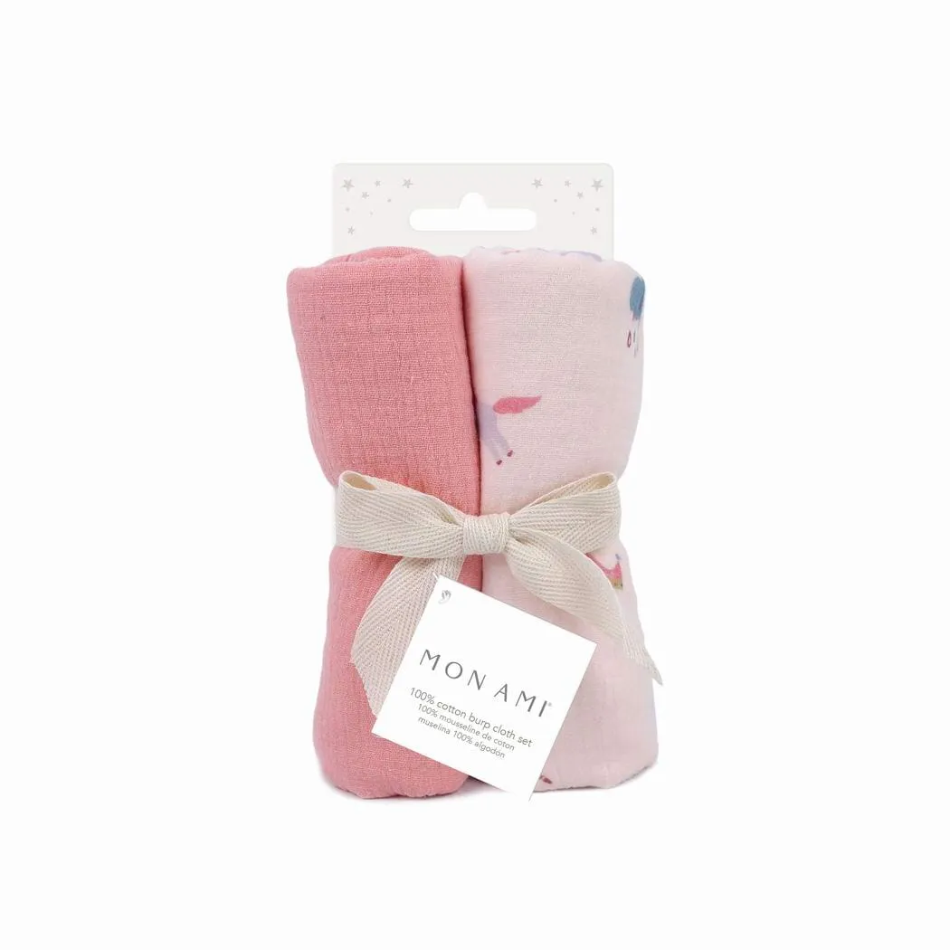 Chateau Magique 2 Pk Burp Cloth Set