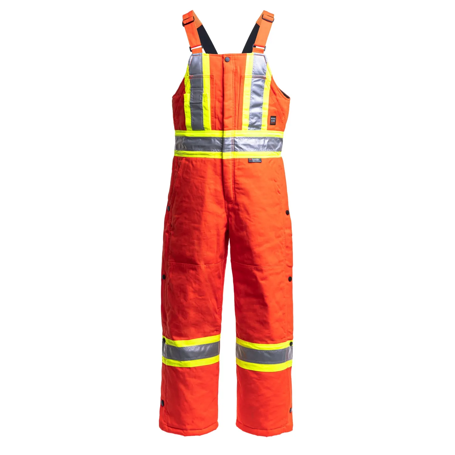 Cotton Duck Lined Hi-Vis Overalls - S75711 Limited Stock