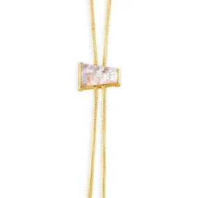 Delano Bolo Necklace - Mother of Pearl