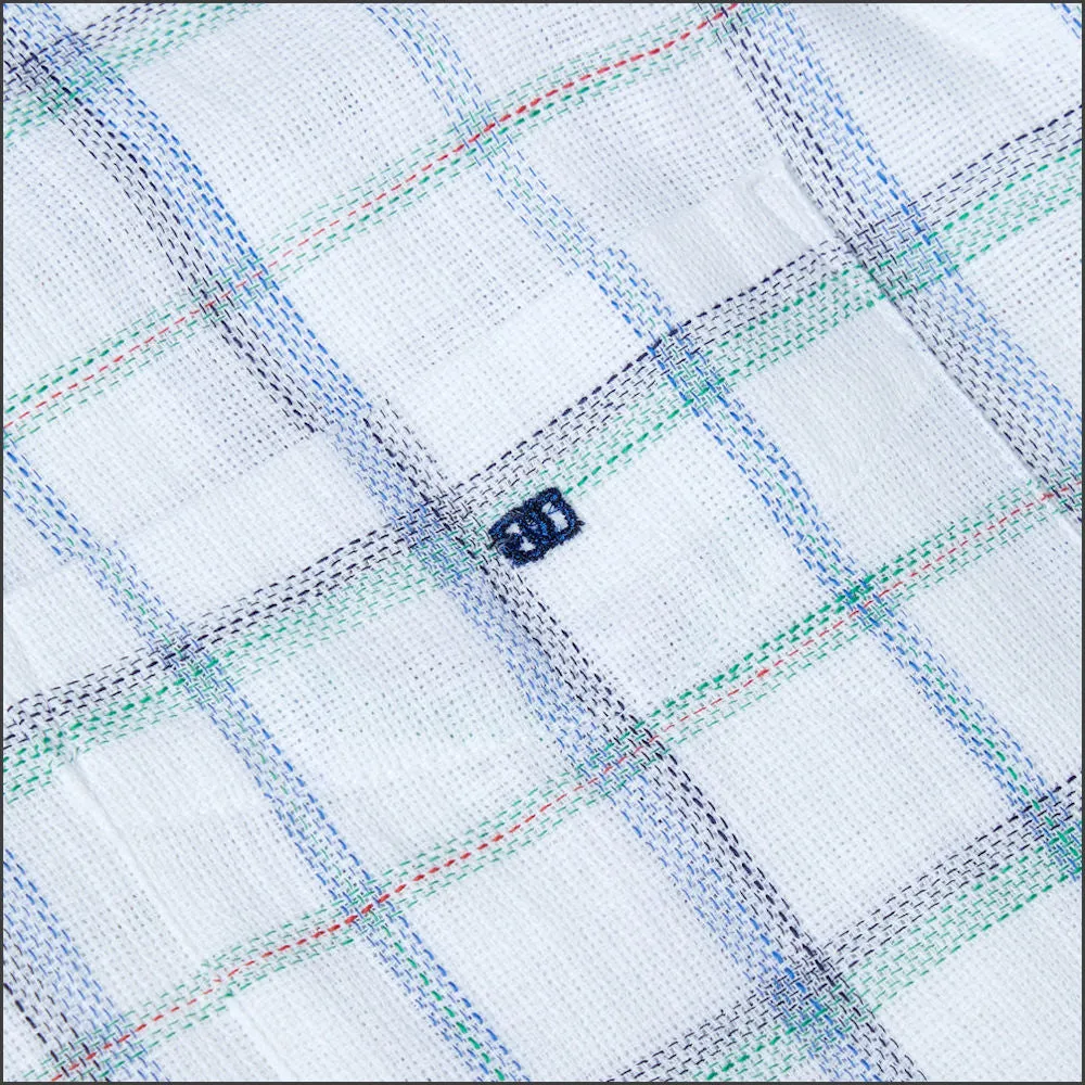 Dg's Blue Multi Check SS Shirt-