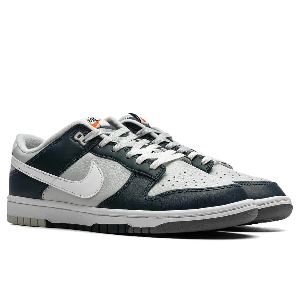 Dunk Low Retro Premium 'Split Deep Jungle' - Deep Jungle/White/Light Silver