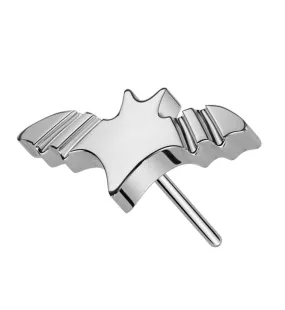 Flying Bat Threadless Titanium Top