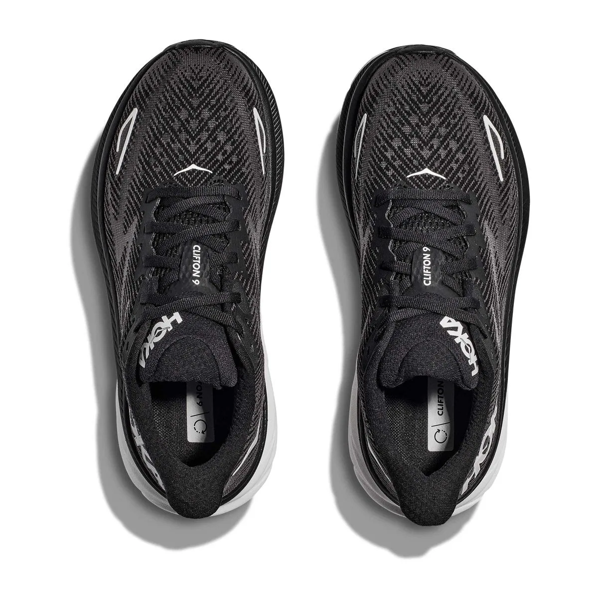 Hoka One One Men's Clifton 9 Black/White