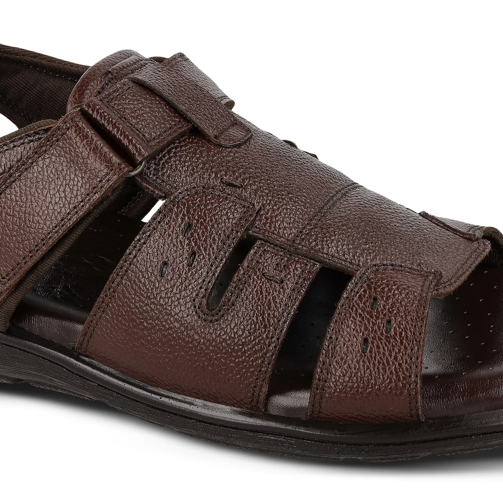 JOHN TAYLOR Leather Gents Sandals - JT97515