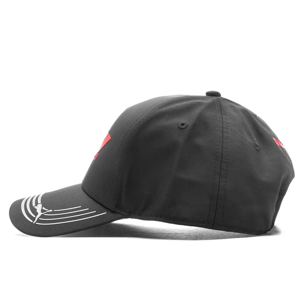 Joshua Vides for Scuderia Ferrari Replica Sainz Baseball Cap  - Black