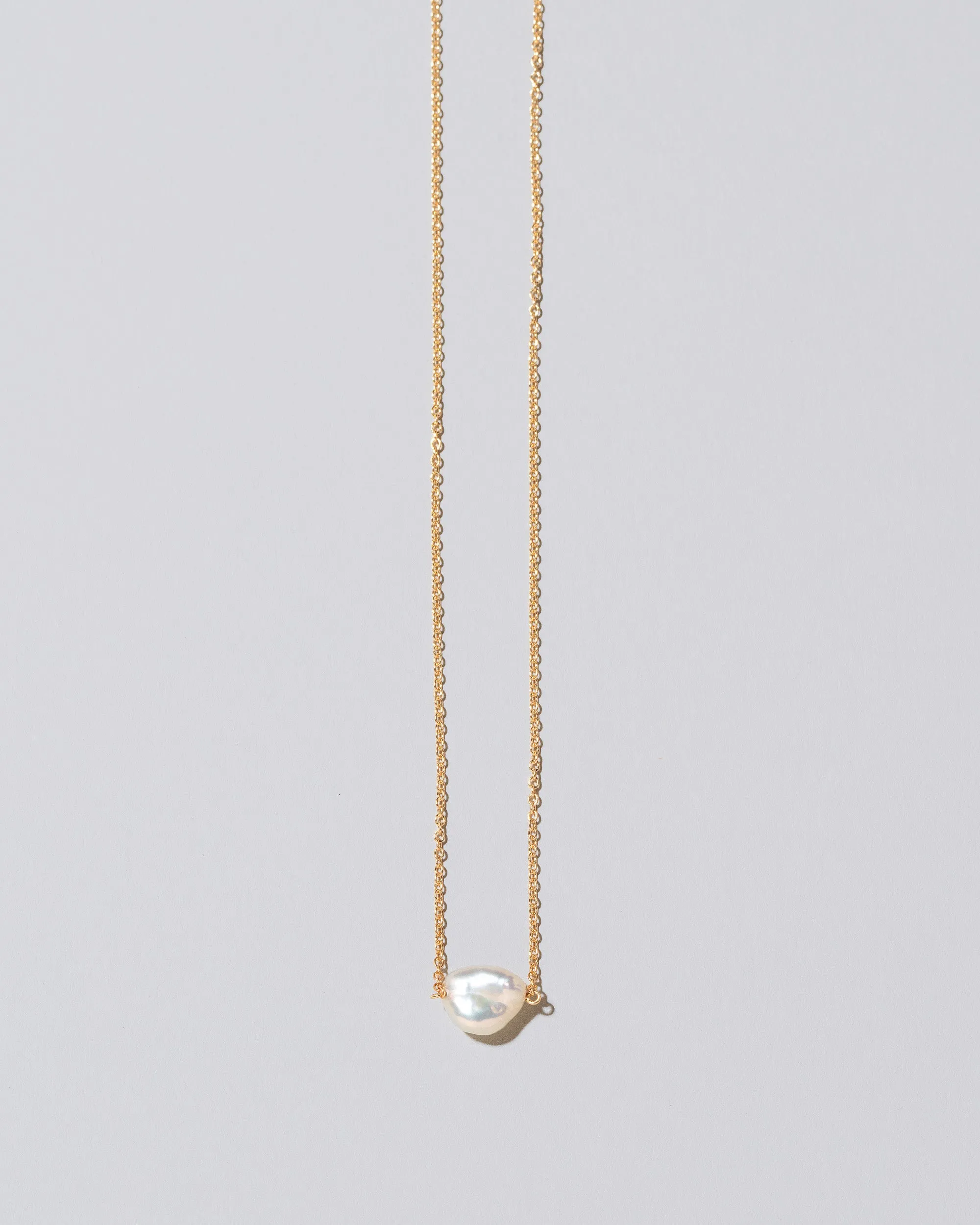 Lagniappe Pearl Necklace - White