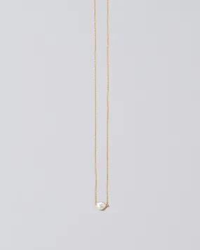 Lagniappe Pearl Necklace - White