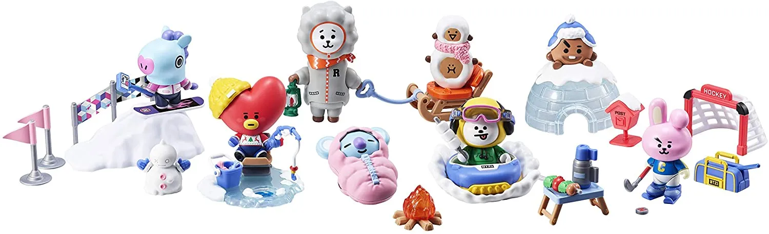 Line Friends BT21 Universtar Blind Figure Pack VOL.4 Winter Theme [1 RANDOM character]