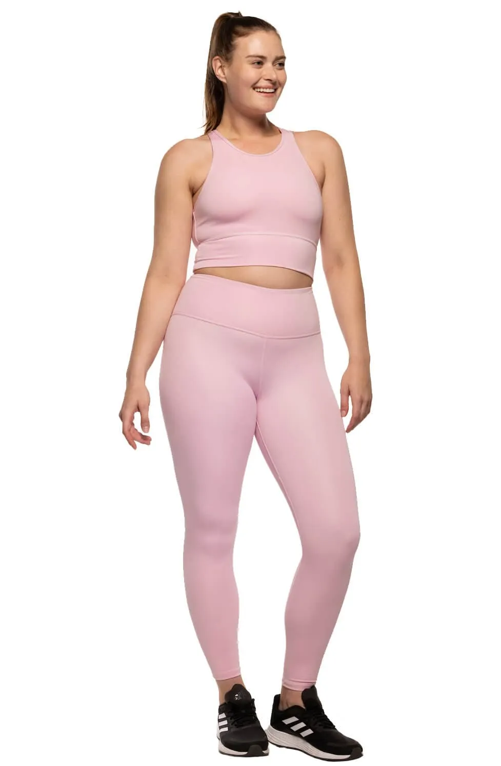 Maya 7/8 Leggings - Rose Quartz