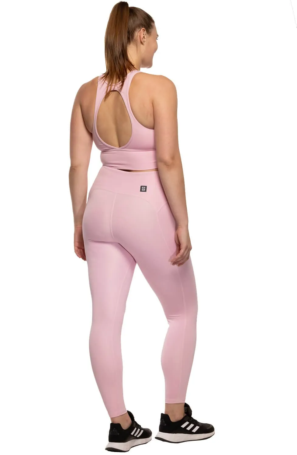 Maya 7/8 Leggings - Rose Quartz