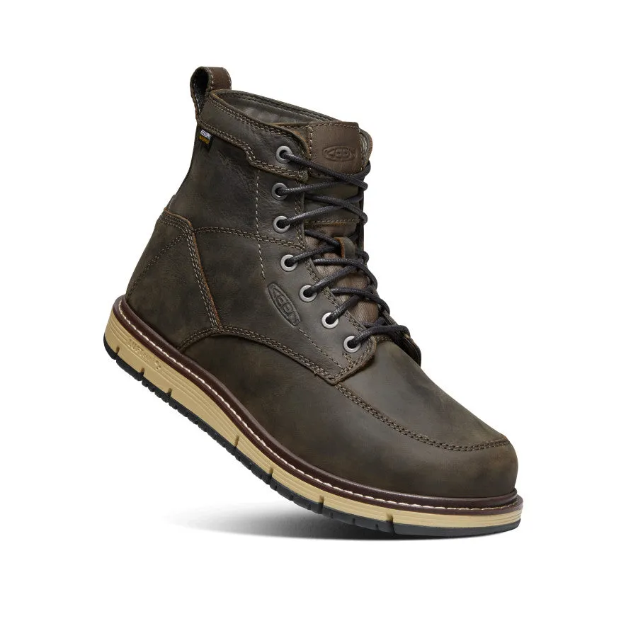 Men's San Jose 6 Waterproof Boot (Soft Toe)  |  Cascade Brown