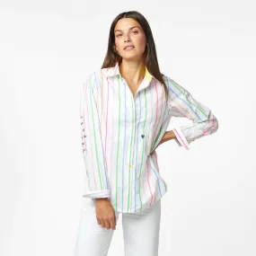 MIA MULTI STRIPE SHIRT - KERRI ROSENTHAL