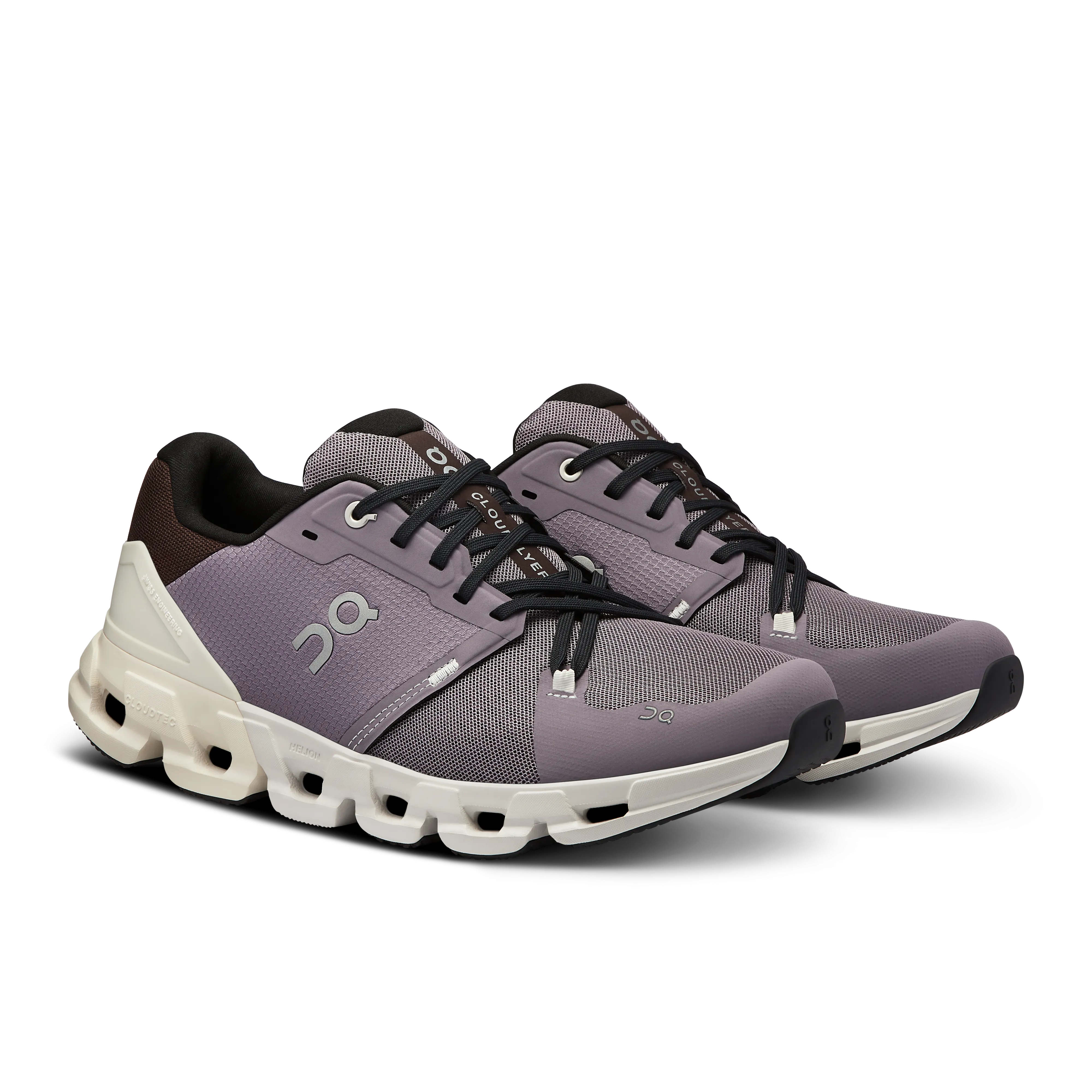 On Running Men's Cloudflyer 4 Shoes - Shark / Pearl