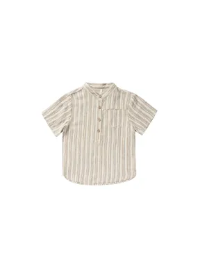 Rylee & Cru - Nautical Stripe Short Sleeve Mason Shirt