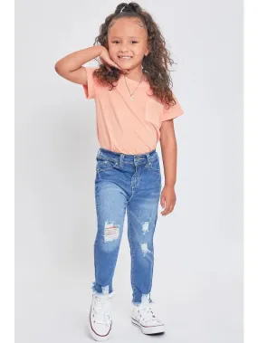 Toddler Girls Wannabettafit Fray Hem Sustainable Jean