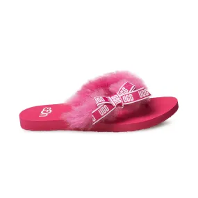 UGG Sunset Graphic Sweet Sangria Flip Flops - Women's